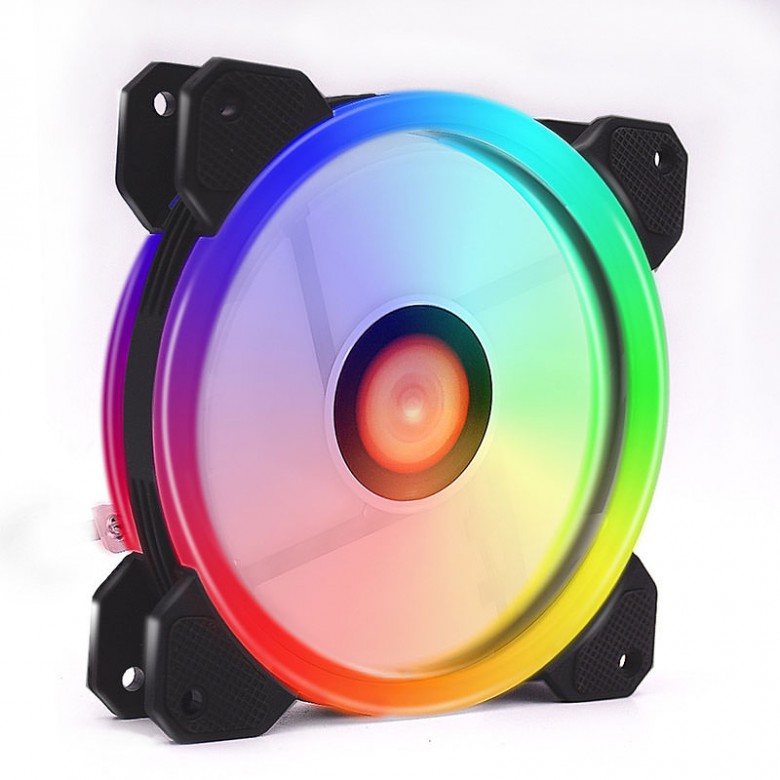 12CM DOUBLE RING COLORFUL RGB